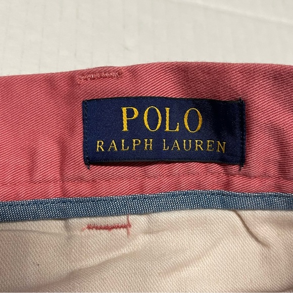 Polo Ralph Lauren Shorts Mens 38 Salmon Classic Fit Golf Weathered Chino 38x9” - Picture 4 of 9